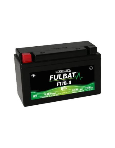 BATTERIE FULBAT GEL FT7B-4 12V 6.8Ah 110A