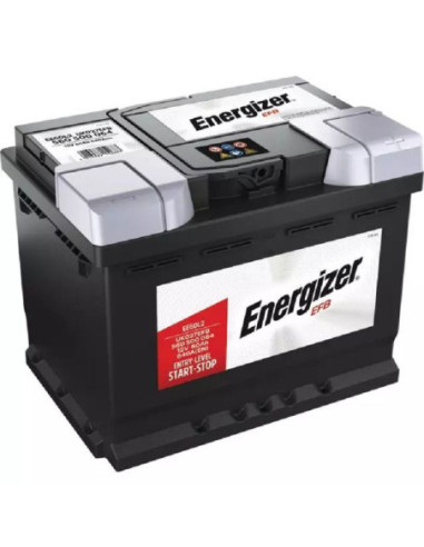 BATTERIE ENERGIZER EE60L2 12V 60AH 640A EFB