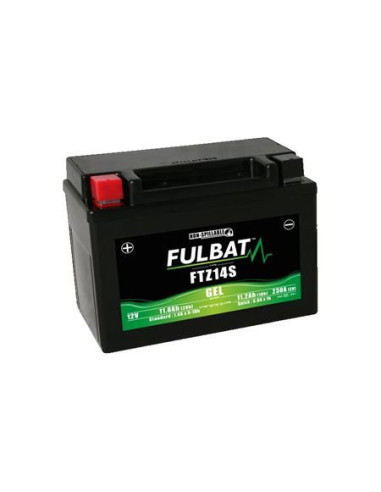 BATTERIE FULBAT GEL FTZ14S 12V 11.8Ah 230A