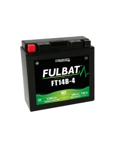 BATTERIE FULBAT GEL FT14B-4 12V 12.6Ah 210A