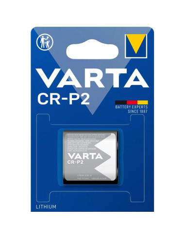 VARTA LITHIUM PHOTO 6V CR-P2 BLISTER DE 1