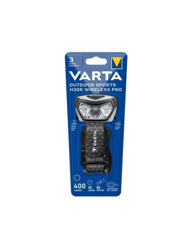 VARTA FRONTALE RECHARGEABLE 400 LUMEN