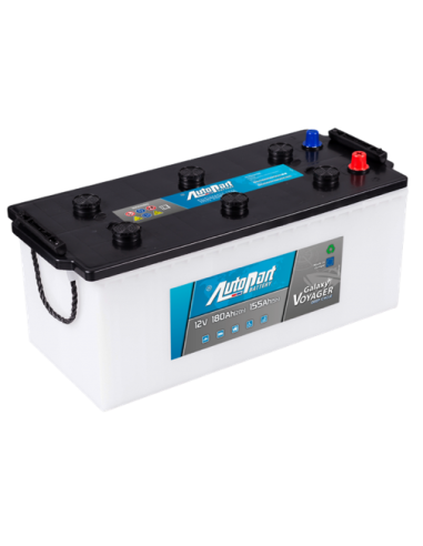 BATTERIE 12V 180AH/C20 DECHARGE LENTE A BOUCHONS AVEC ENTRETIEN