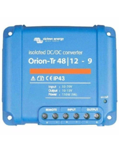 ORION-TR 48/12-9A (110W) ISOLATED DC-DC CONVERTER