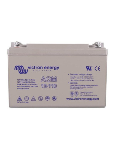 BATTERIE AGM DEEP CYCLE VICTRON ENERGY 12V 110Ah