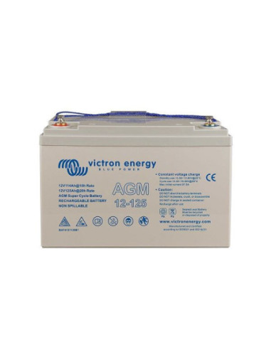 BATTERIE SUPER CYCLE AGM  VICTRON ENERGY 12V 125AH