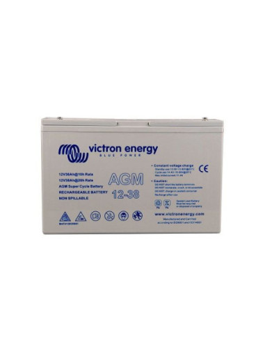 BATTERIE AGM DEEP CYCLE VICTRON ENERGY 12V 38AH