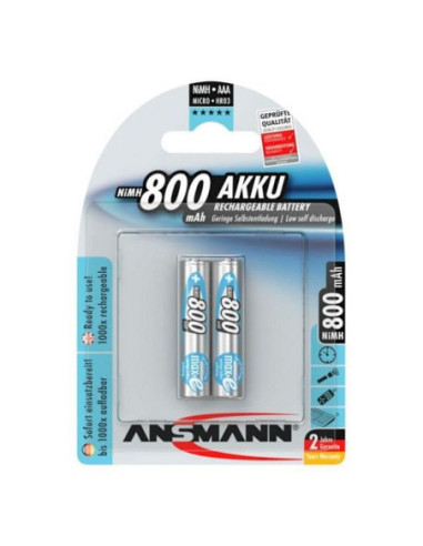 PILE LITHIUM ANSMANN RECHARGEABLE HR03