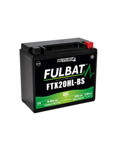 BATTERIE FULBAT GEL FTX20HL-BS 12V 18.9Ah 310A