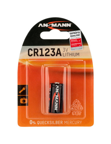 PILE CR123A LITHIUM PHOTO ANSMANN