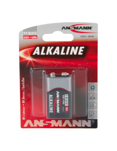 PILES ANSMANN 6LR61 ALCALINES