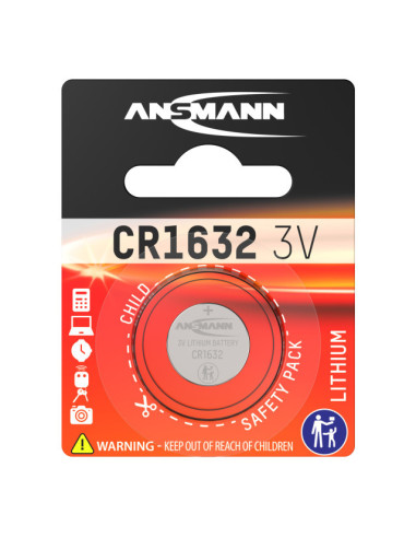 PILE CR1632 LITHIUM ANSMANN