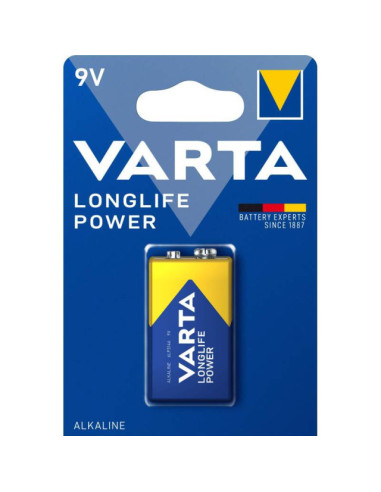 PILE VARTA 6LR61 9V BLISTER X 1