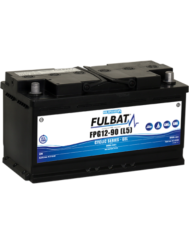 BATTERIE FULBAT GEL L5 FPG12-90 12V 90AH