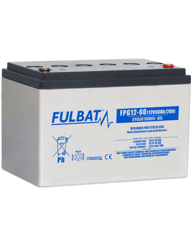 BATTERIE FULBAT GEL FPG12-60 12V 60AH