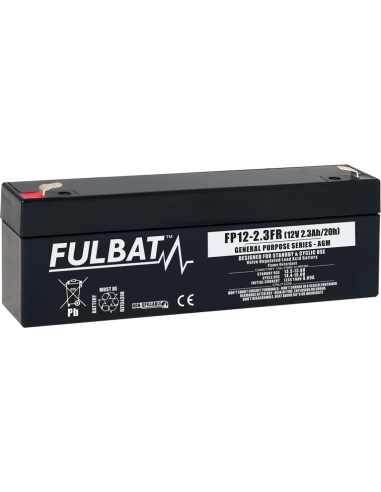 BATTERIE FULBAT AGM FP12-2.3FR 12V 2.3A