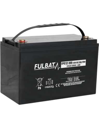 BATTERIE FULBAT AGM FPC12-100 12V 100