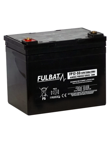 BATTERIE FULBAT AGM FP12-33 12V 33A