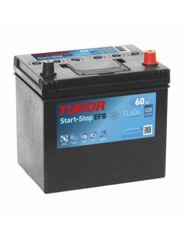 BATTERIE TUDOR EFB TL604 12V 60AH 520A