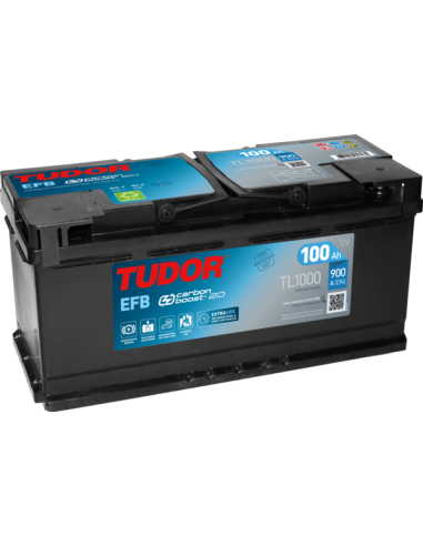 BATTERIE TUDOR EFB TL1000 12V 100AH 900A