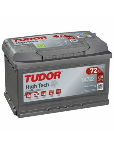 BATTERIE TUDOR TA722 12V 72AH 720A