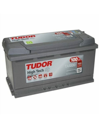 BATTERIE TUDOR TA1000 12V 100AH 900A