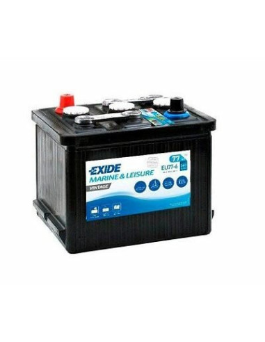 BATTERIE EXIDE EU77-6 6V 77AH 650A