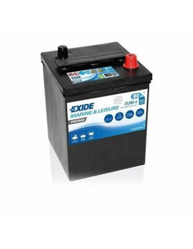 BATTERIE EXIDE EU80-6 6V 80AH 600A