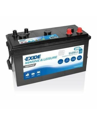 BATTERIE EXIDE EU200-6 6V 200AH 6150A