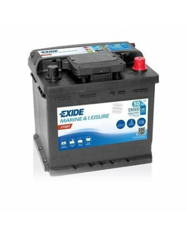 BATTERIE EXIDE EN500 12V 50AH 450A