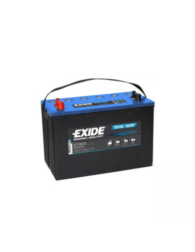 BATTERIE EXIDE EP900 AGM 12V 100AH 800A