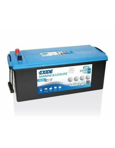 BATTERIE EXIDE EP2100 AGM 12V 240AH 1200A