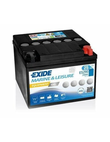 BATTERIE EXIDE GEL ES290 12V 25AH 240A