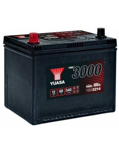 BATTERIE YUASA YBX3214 12V 60AH 540A