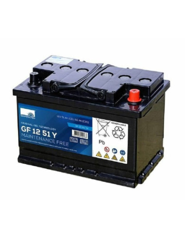 BATTERIE GEL GF12051Y1 12V 56AH