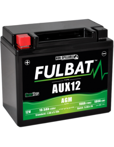 BATTERIE AUXILIAIRE FULBAT AGM 10.5Ah 180A