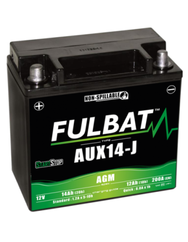 BATTERIE AUXILIAIRE FULBAT AGM 14Ah 200A