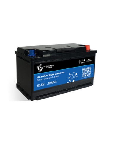 Batterie Lithium 150Ah 12V LiFePO4 sous le siège-Bluetooth-BMS-Ultimatron