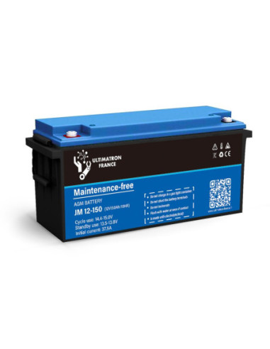 BATTERIE ULTIMATRON AGM JM-12-150 12V 150AH