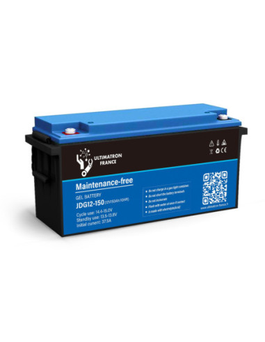 BATTERIE ULTIMATRON GEL JDG-12-150 12V 150AH