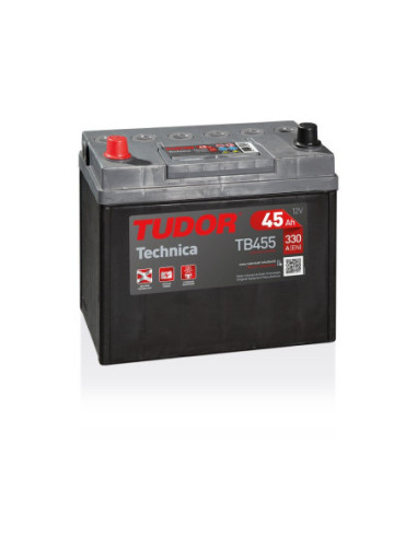 Batterie Tudor TB455 12V 45Ah 330A