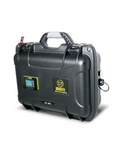 Valise Batterie Lithium PRESTIGE BSR 24V 50Ah – LifePo4 1280 Wh