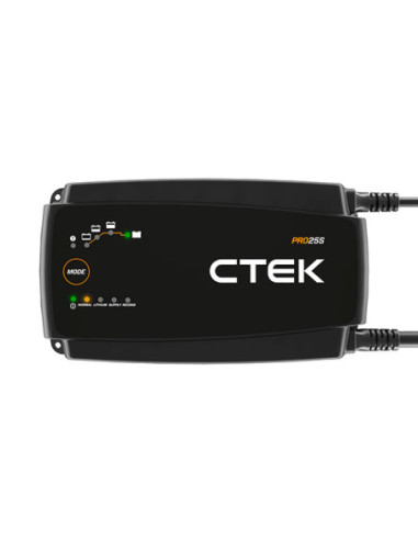 CHARGEUR CTEK PRO25S – 12V / 25A POUR BATTERIES PLOMB ET LITHIUM