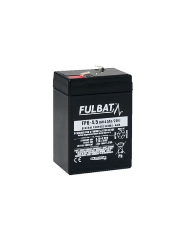 BATTERIE FULBAT AGM FP6-4.5 6V 4.5AH