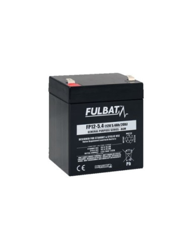 BATTERIE FULBAT AGM FP12-5.4 12V 5.4AH