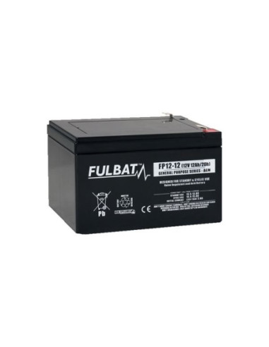 BATTERIE FULBAT AGM FP12-12 12V 12AH