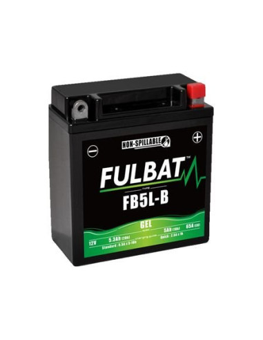 BATTERIE FULBAT GEL FB5L-B 12V 5.3Ah 65A