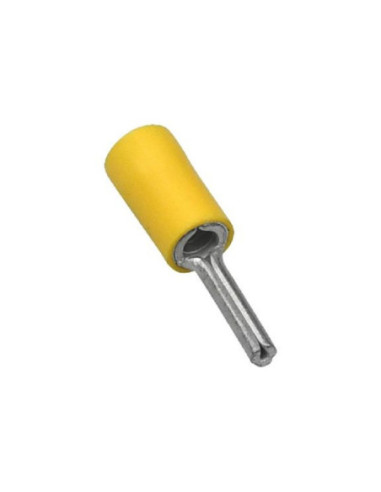 FICHE CYLINDRIQUE ISO JAUNE 4-6MM²