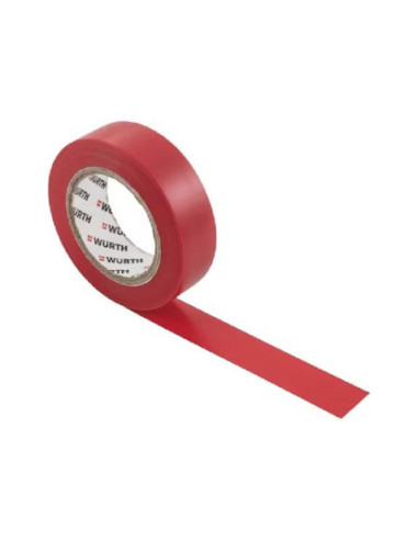 RUBAN ISOLANT PVC - 15MMX10 - ROUGE